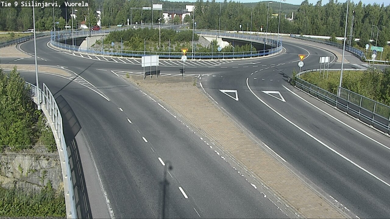 Weather Camera Image Väg 9 Siilinjärvi, Vuorela, Siilinjärvi, Pohjois-Savo