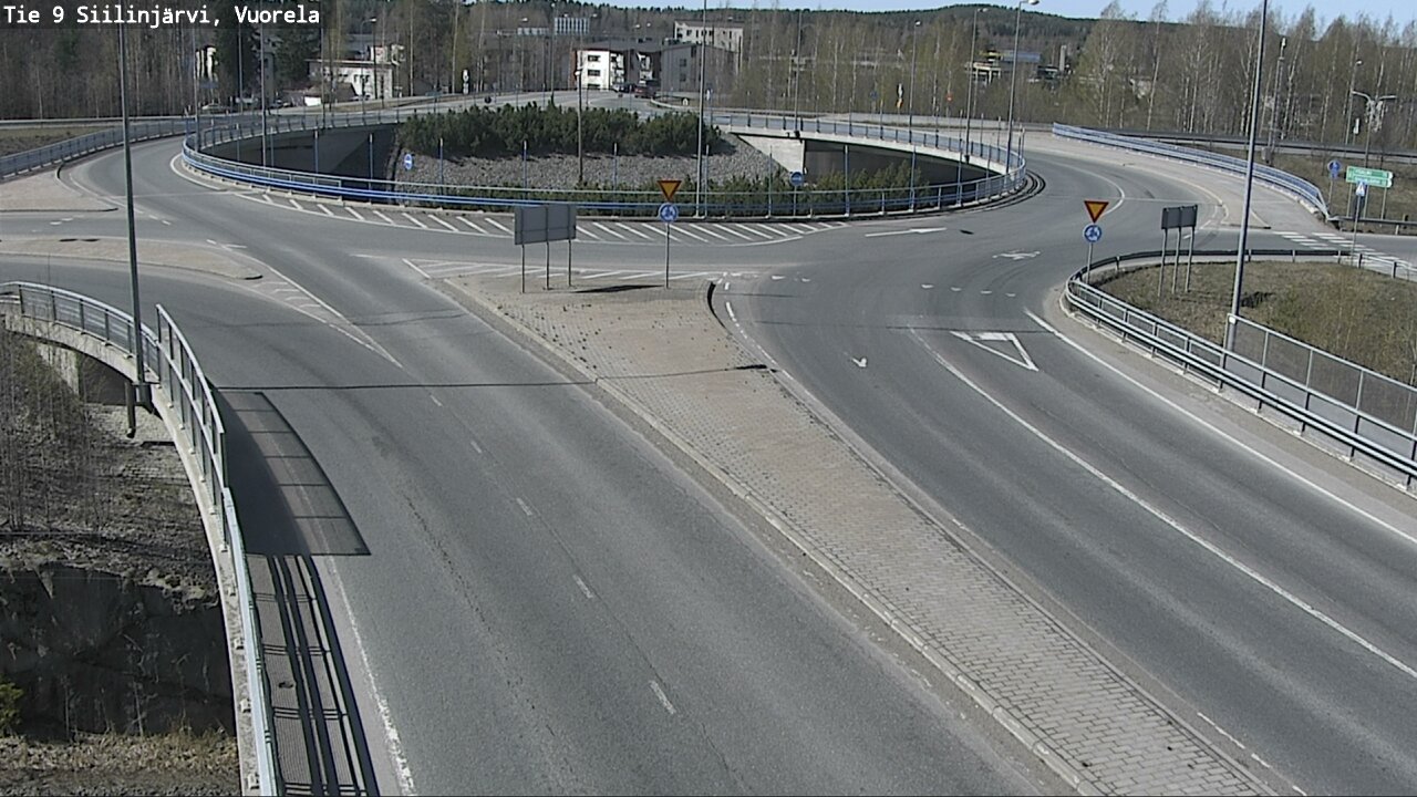 Weather Camera Image Väg 9 Siilinjärvi, Vuorela, Siilinjärvi, Pohjois-Savo