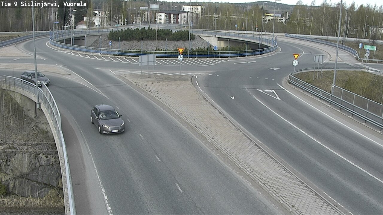 Weather Camera Image Road 9 Siilinjärvi, Vuorela, Siilinjärvi, Pohjois-Savo