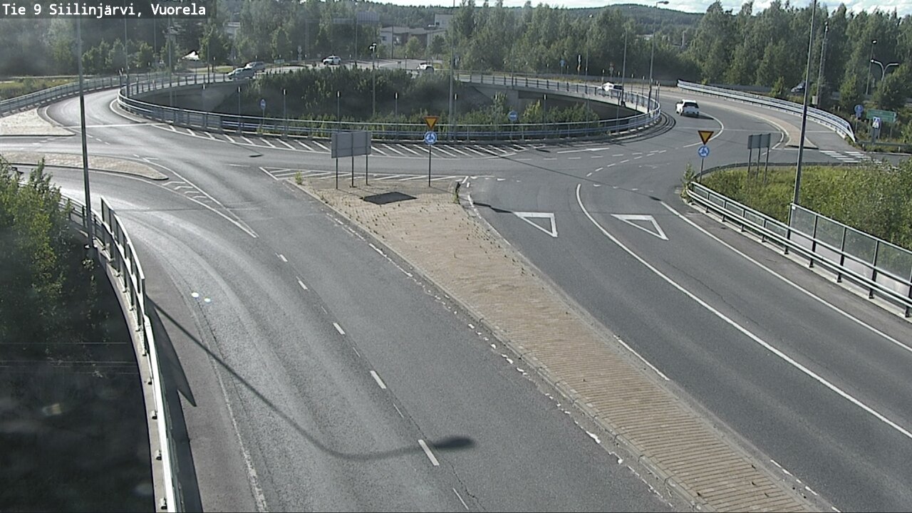 Weather Camera Image Väg 9 Siilinjärvi, Vuorela, Siilinjärvi, Pohjois-Savo
