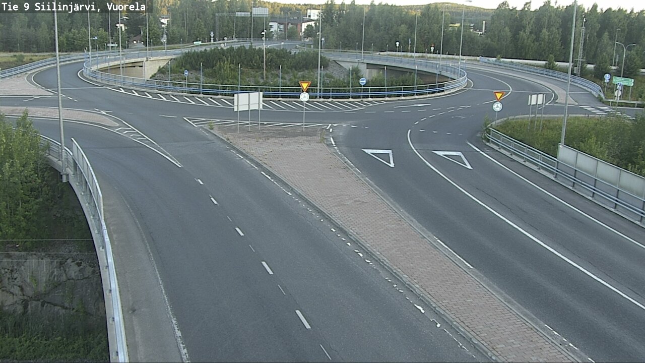 Weather Camera Image Väg 9 Siilinjärvi, Vuorela, Siilinjärvi, Pohjois-Savo