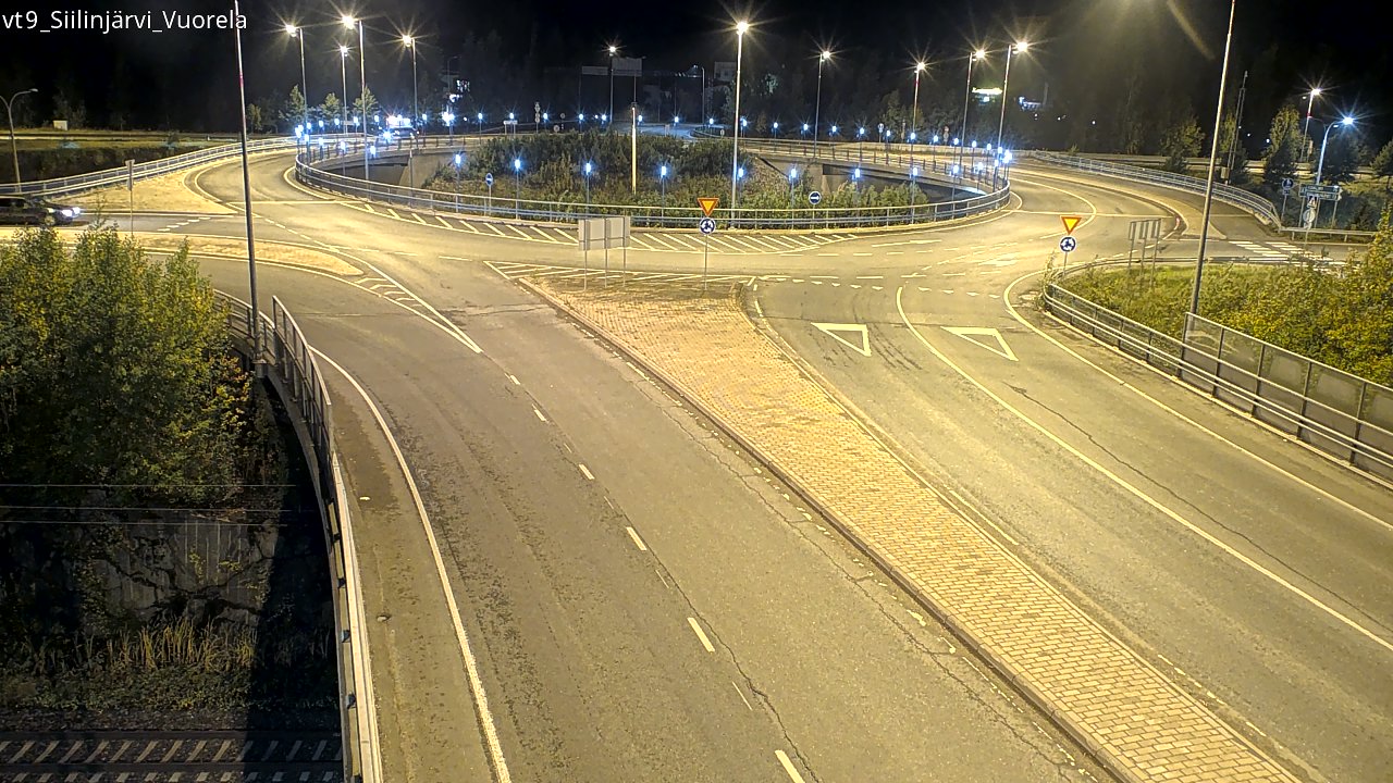 Weather Camera Image Road 9 Siilinjärvi, Vuorela, Siilinjärvi, Pohjois-Savo