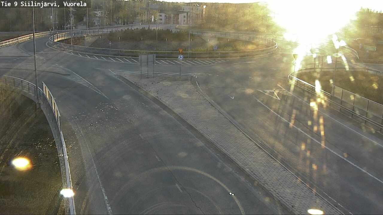 Weather Camera Image Väg 9 Siilinjärvi, Vuorela, Siilinjärvi, Pohjois-Savo