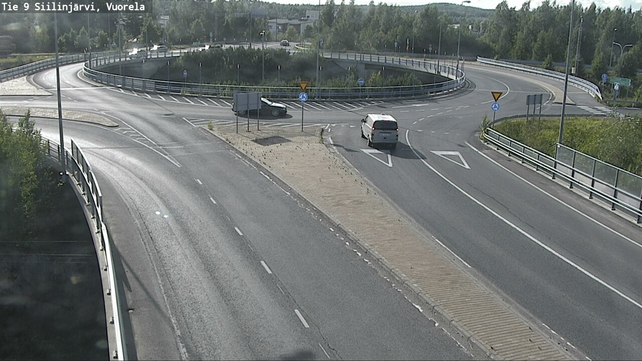 Weather Camera Image Väg 9 Siilinjärvi, Vuorela, Siilinjärvi, Pohjois-Savo