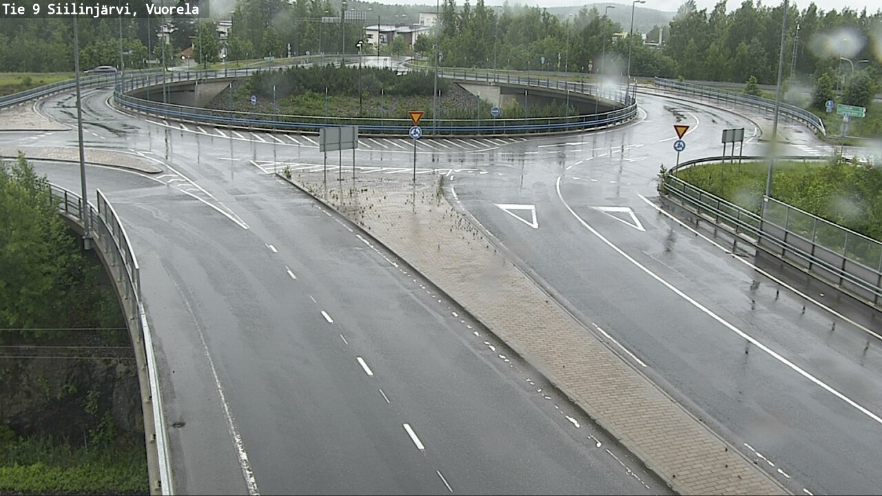 Weather Camera Image Road 9 Siilinjärvi, Vuorela, Siilinjärvi, Pohjois-Savo