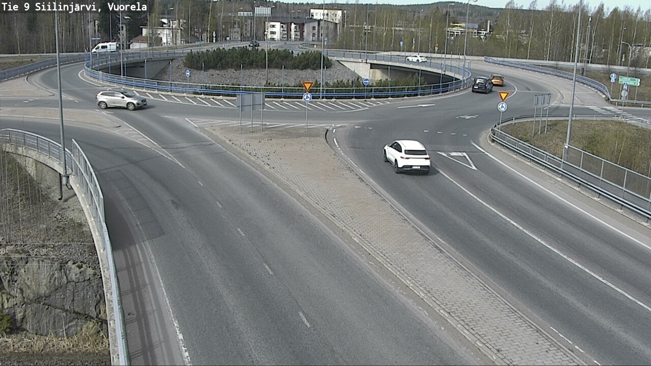 Weather Camera Image Road 9 Siilinjärvi, Vuorela, Siilinjärvi, Pohjois-Savo