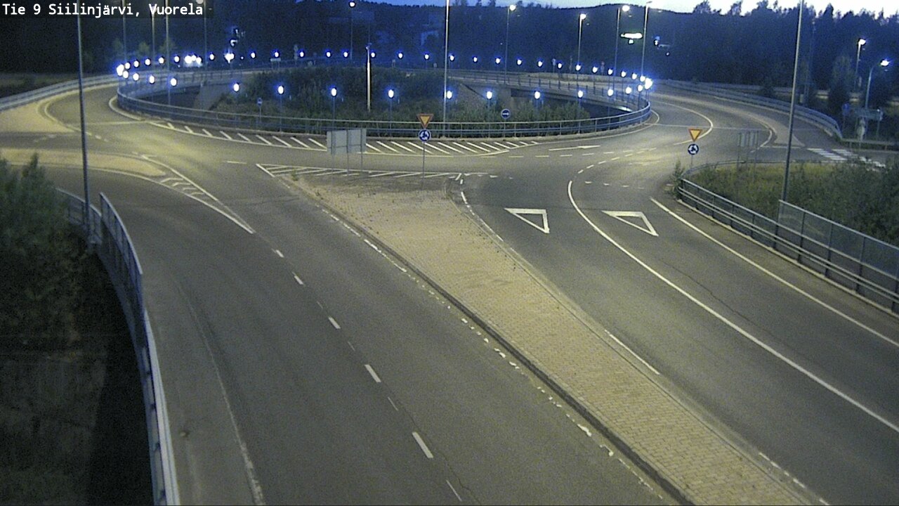 Weather Camera Image Väg 9 Siilinjärvi, Vuorela, Siilinjärvi, Pohjois-Savo