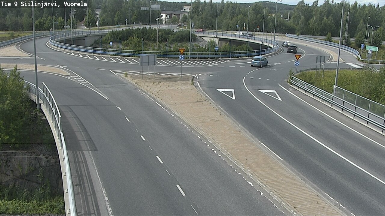 Weather Camera Image Road 9 Siilinjärvi, Vuorela, Siilinjärvi, Pohjois-Savo