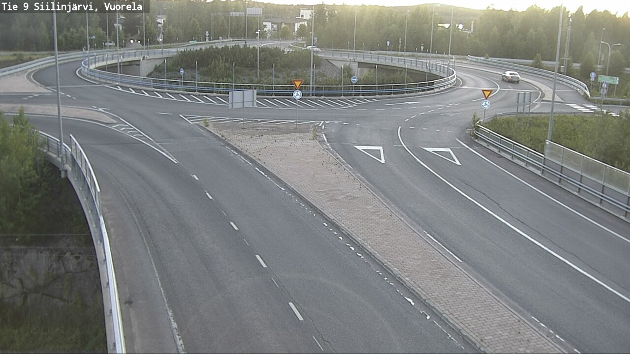 Weather Camera Image Väg 9 Siilinjärvi, Vuorela, Siilinjärvi, Pohjois-Savo
