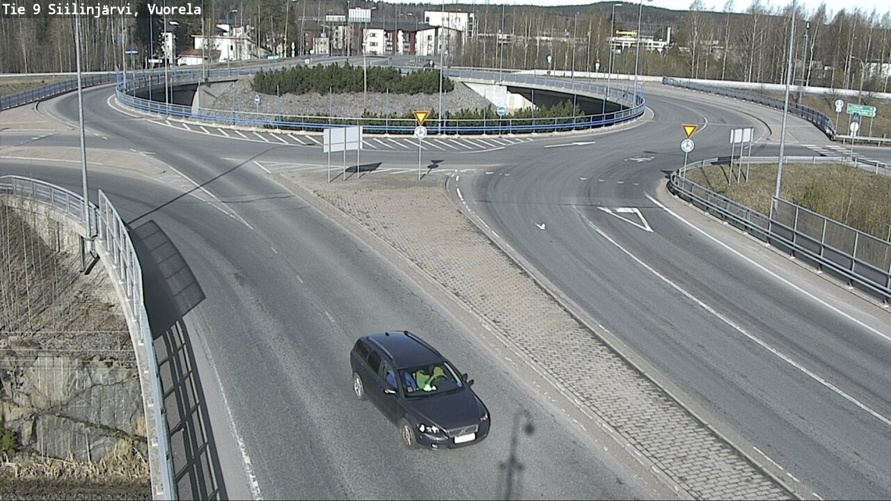 Weather Camera Image Väg 9 Siilinjärvi, Vuorela, Siilinjärvi, Pohjois-Savo
