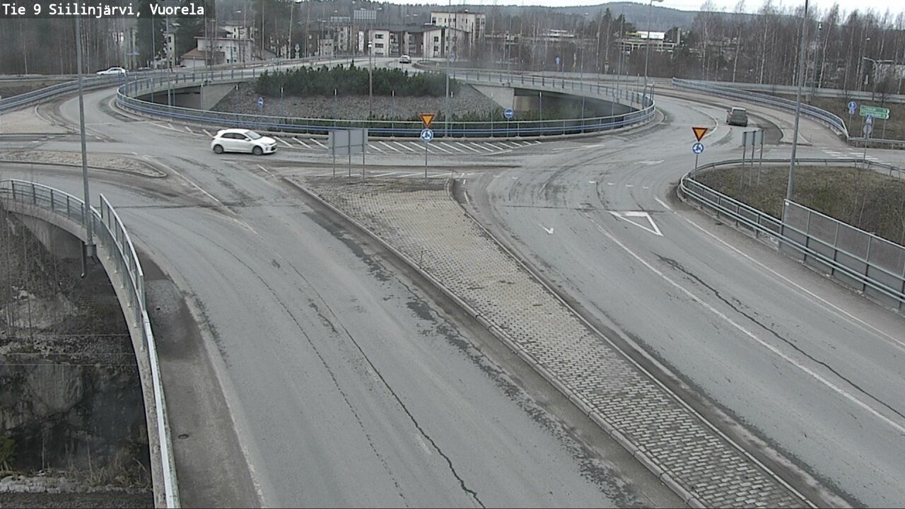 Weather Camera Image Road 9 Siilinjärvi, Vuorela, Siilinjärvi, Pohjois-Savo