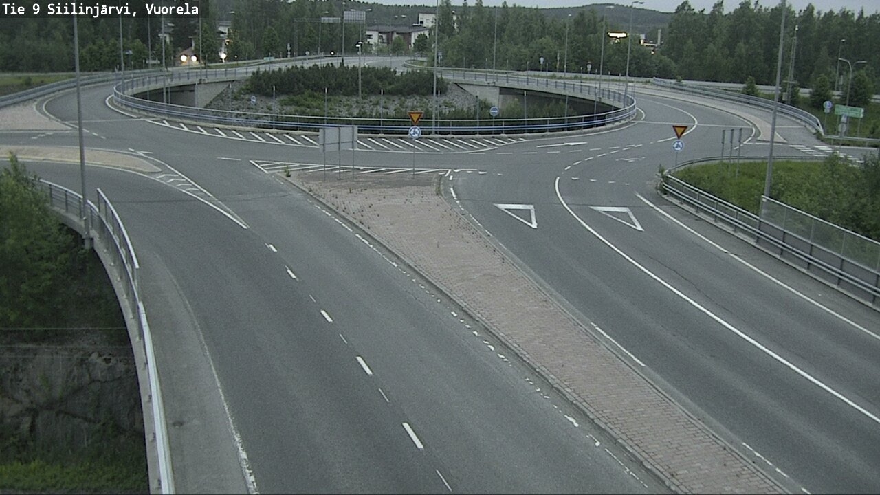 Weather Camera Image Road 9 Siilinjärvi, Vuorela, Siilinjärvi, Pohjois-Savo