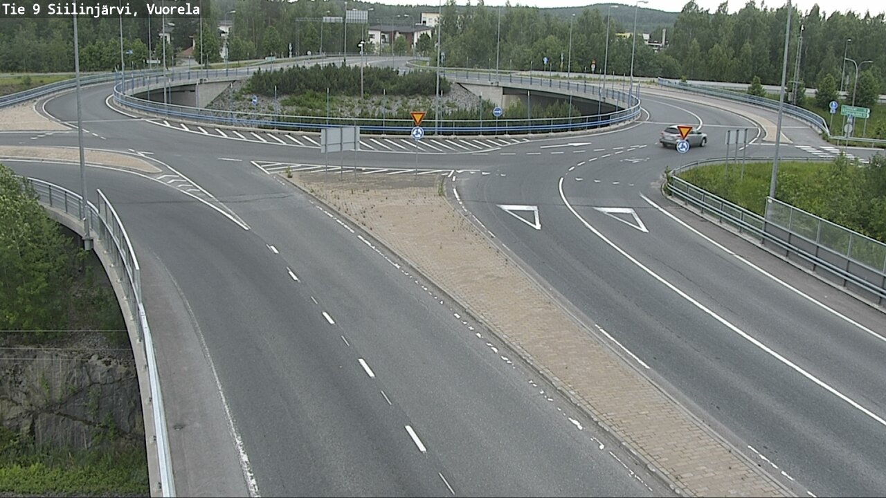 Weather Camera Image Road 9 Siilinjärvi, Vuorela, Siilinjärvi, Pohjois-Savo