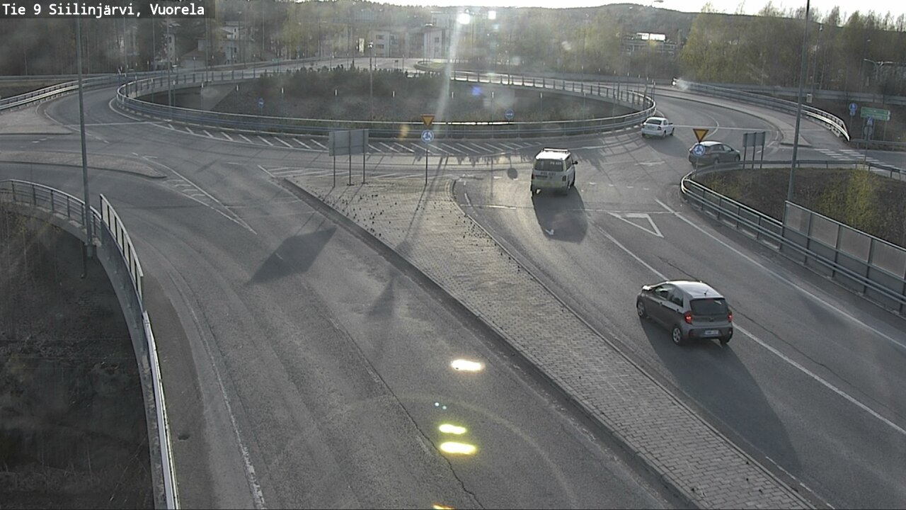 Weather Camera Image Väg 9 Siilinjärvi, Vuorela, Siilinjärvi, Pohjois-Savo