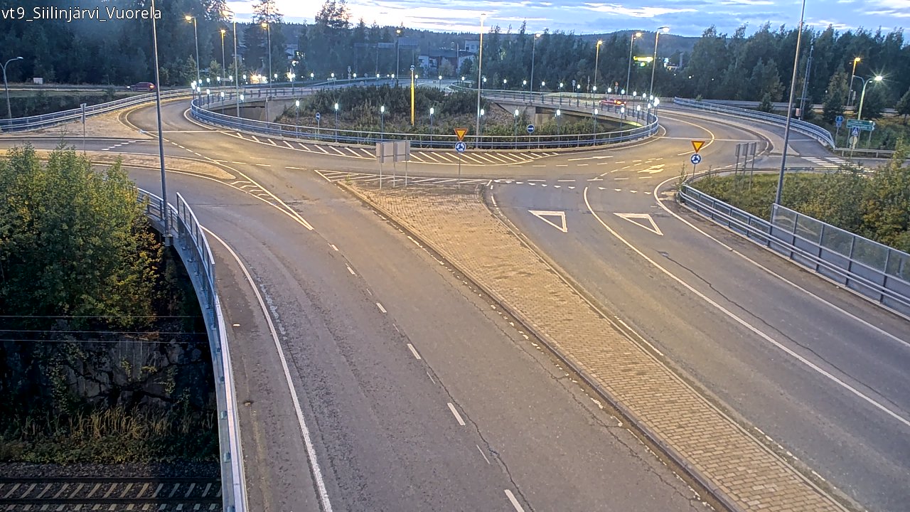 Weather Camera Image Road 9 Siilinjärvi, Vuorela, Siilinjärvi, Pohjois-Savo