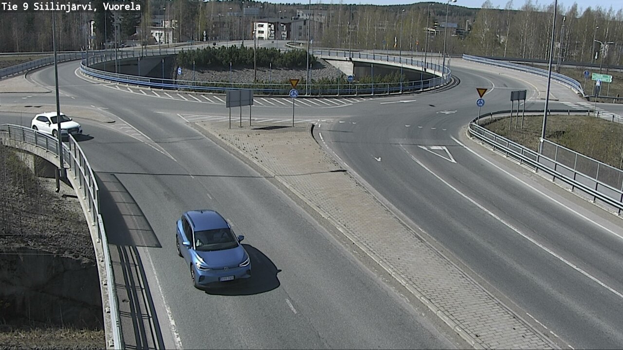 Weather Camera Image Väg 9 Siilinjärvi, Vuorela, Siilinjärvi, Pohjois-Savo