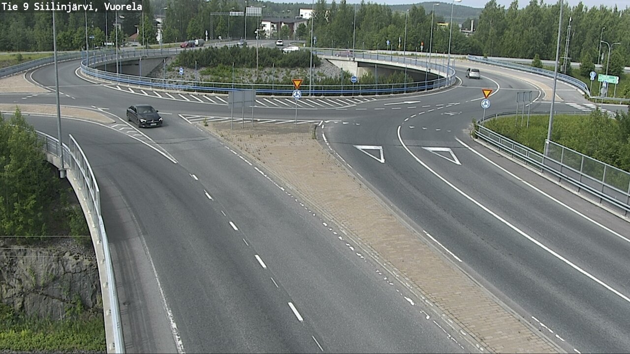 Weather Camera Image Road 9 Siilinjärvi, Vuorela, Siilinjärvi, Pohjois-Savo