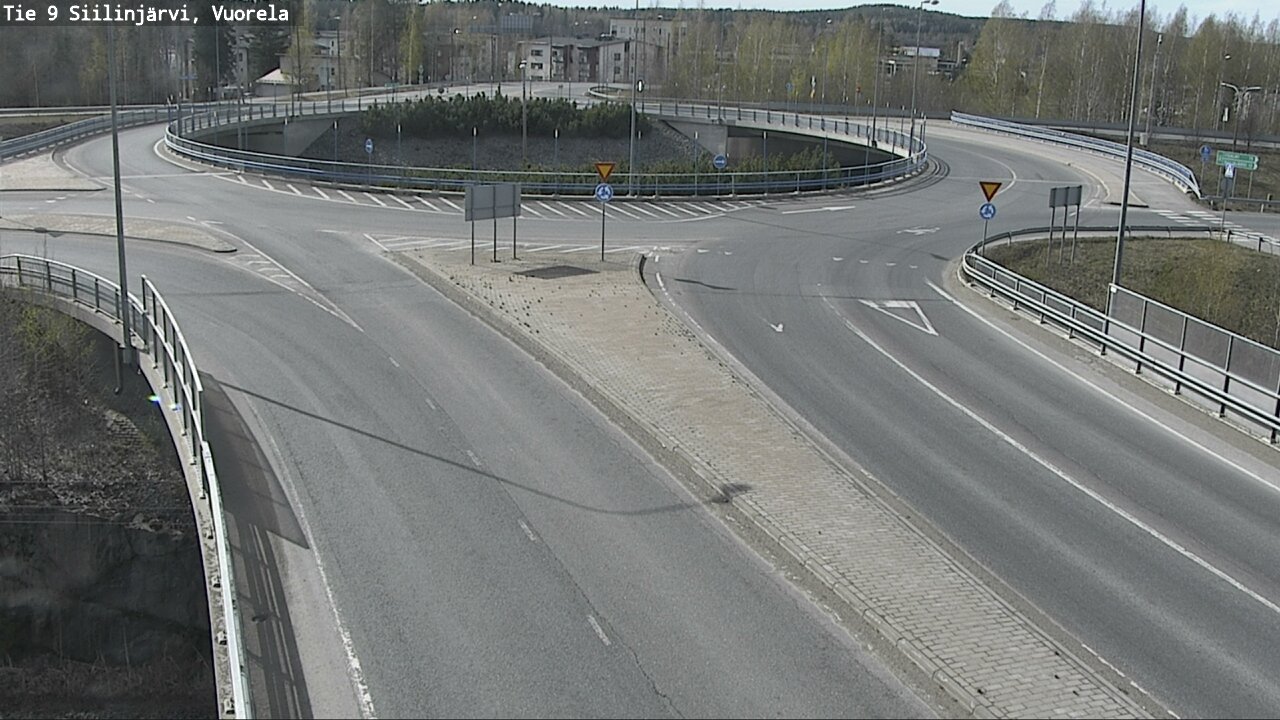 Weather Camera Image Väg 9 Siilinjärvi, Vuorela, Siilinjärvi, Pohjois-Savo