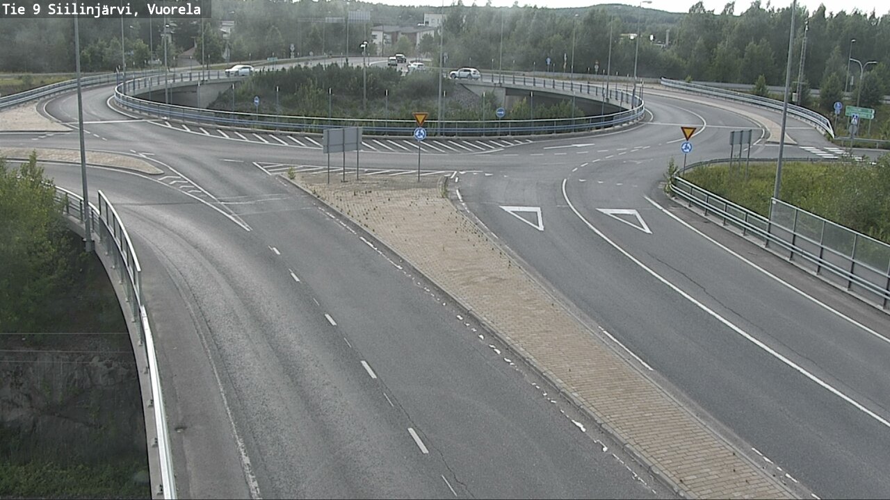 Weather Camera Image Väg 9 Siilinjärvi, Vuorela, Siilinjärvi, Pohjois-Savo