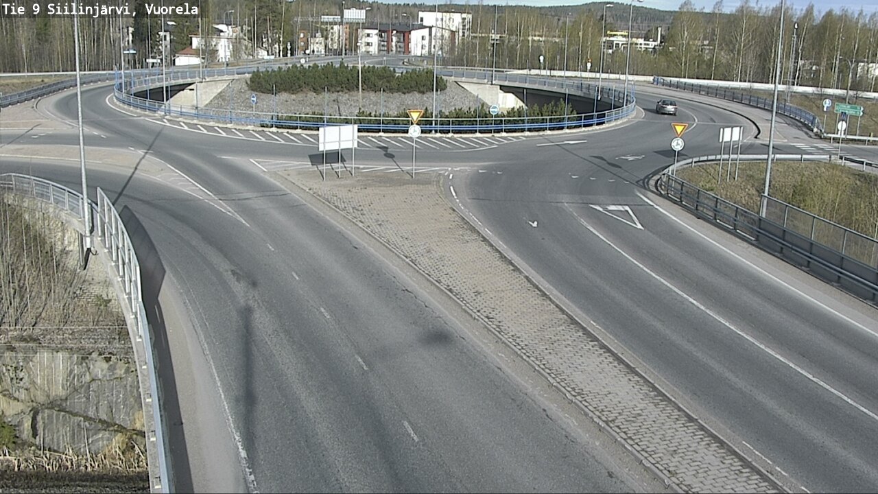 Weather Camera Image Road 9 Siilinjärvi, Vuorela, Siilinjärvi, Pohjois-Savo