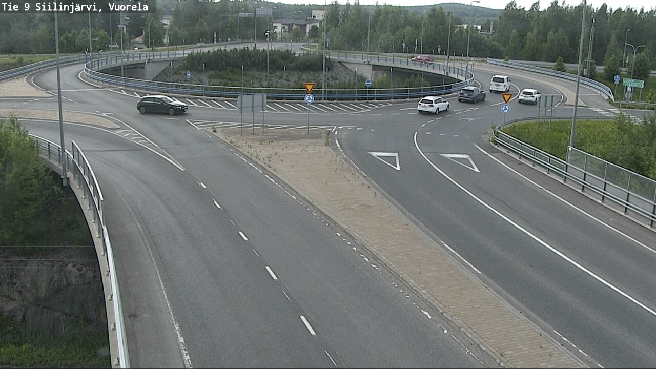 Weather Camera Image Road 9 Siilinjärvi, Vuorela, Siilinjärvi, Pohjois-Savo