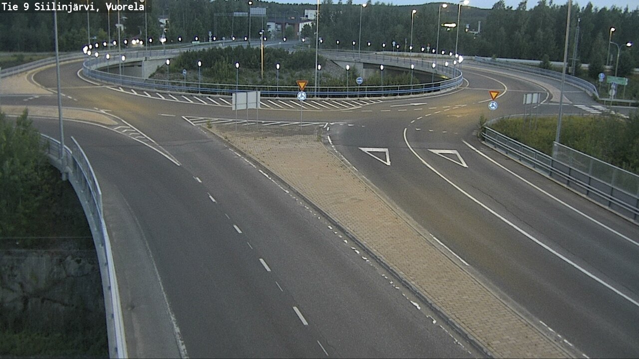 Weather Camera Image Väg 9 Siilinjärvi, Vuorela, Siilinjärvi, Pohjois-Savo