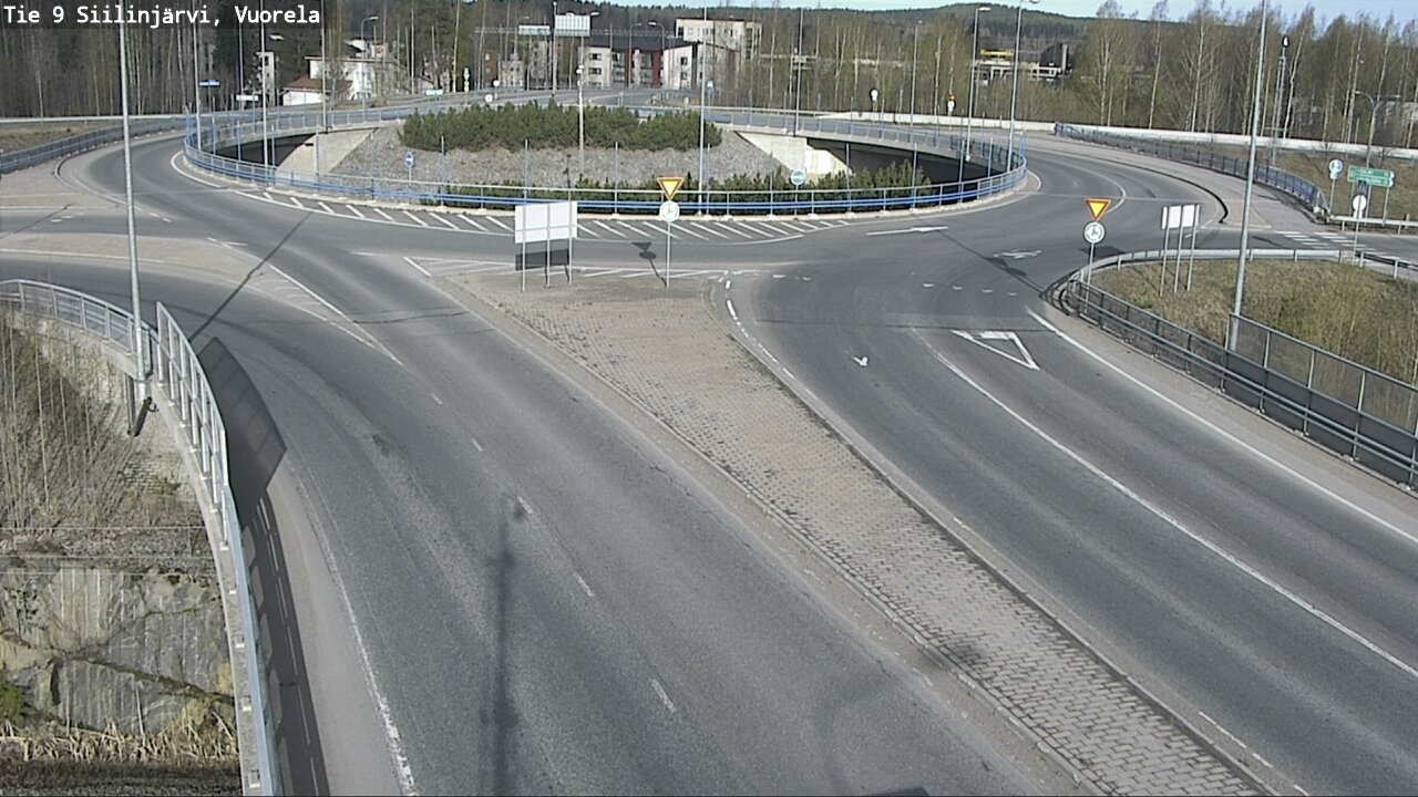 Weather Camera Image Road 9 Siilinjärvi, Vuorela, Siilinjärvi, Pohjois-Savo