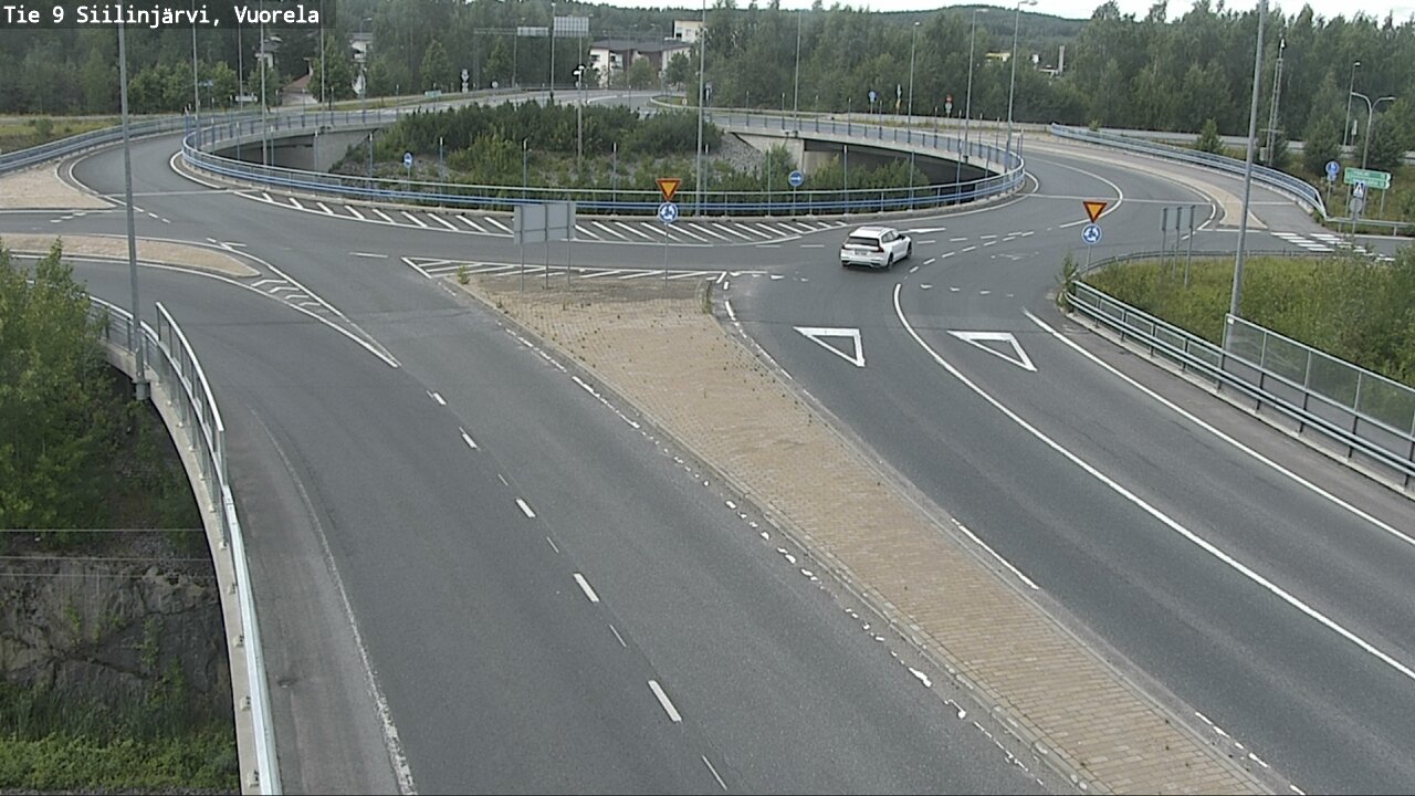 Weather Camera Image Road 9 Siilinjärvi, Vuorela, Siilinjärvi, Pohjois-Savo