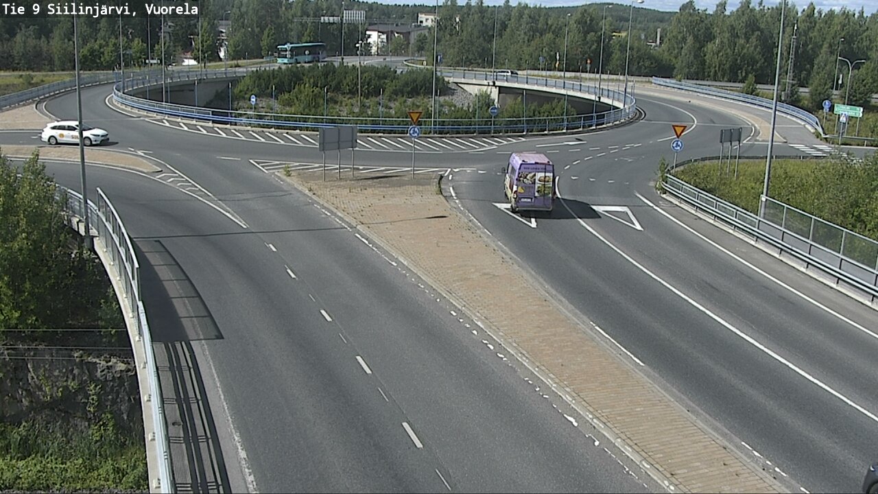 Weather Camera Image Väg 9 Siilinjärvi, Vuorela, Siilinjärvi, Pohjois-Savo