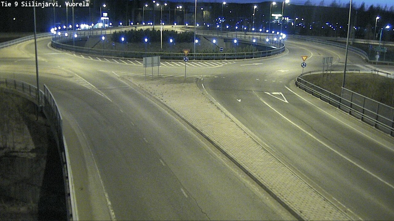 Weather Camera Image Väg 9 Siilinjärvi, Vuorela, Siilinjärvi, Pohjois-Savo