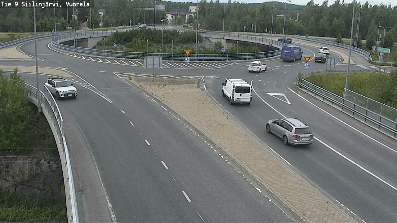 Weather Camera Image Road 9 Siilinjärvi, Vuorela, Siilinjärvi, Pohjois-Savo