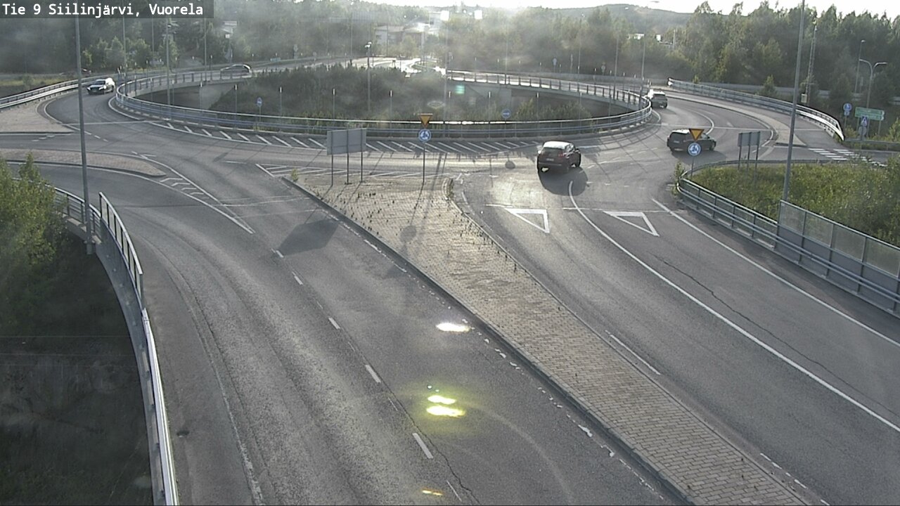 Weather Camera Image Väg 9 Siilinjärvi, Vuorela, Siilinjärvi, Pohjois-Savo