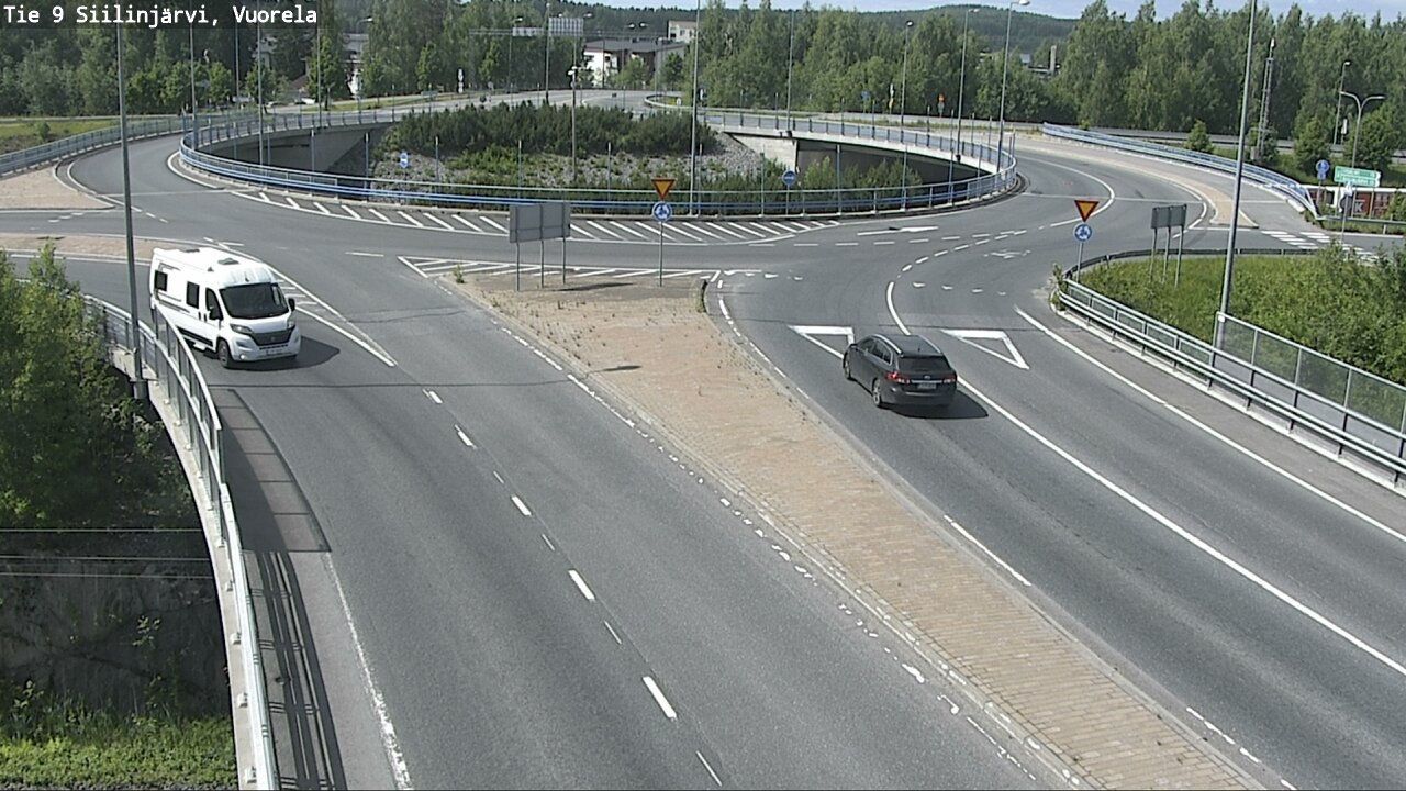 Weather Camera Image Road 9 Siilinjärvi, Vuorela, Siilinjärvi, Pohjois-Savo