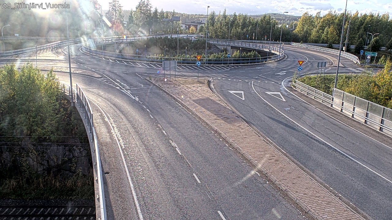 Weather Camera Image Road 9 Siilinjärvi, Vuorela, Siilinjärvi, Pohjois-Savo