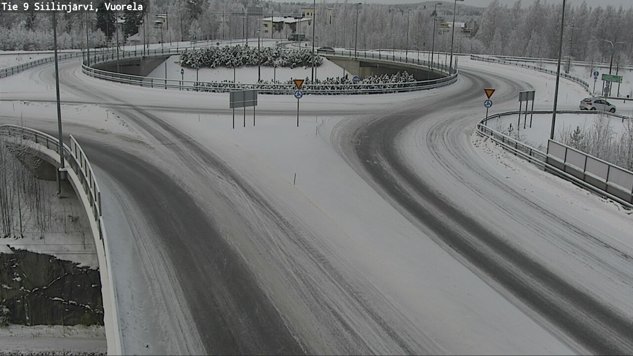 Weather Camera Image Road 9 Siilinjärvi, Vuorela, Siilinjärvi, Pohjois-Savo