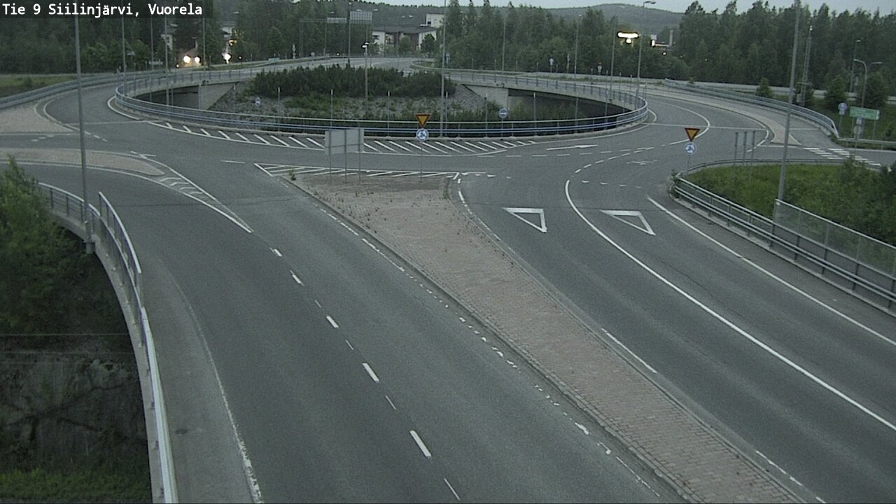 Weather Camera Image Road 9 Siilinjärvi, Vuorela, Siilinjärvi, Pohjois-Savo