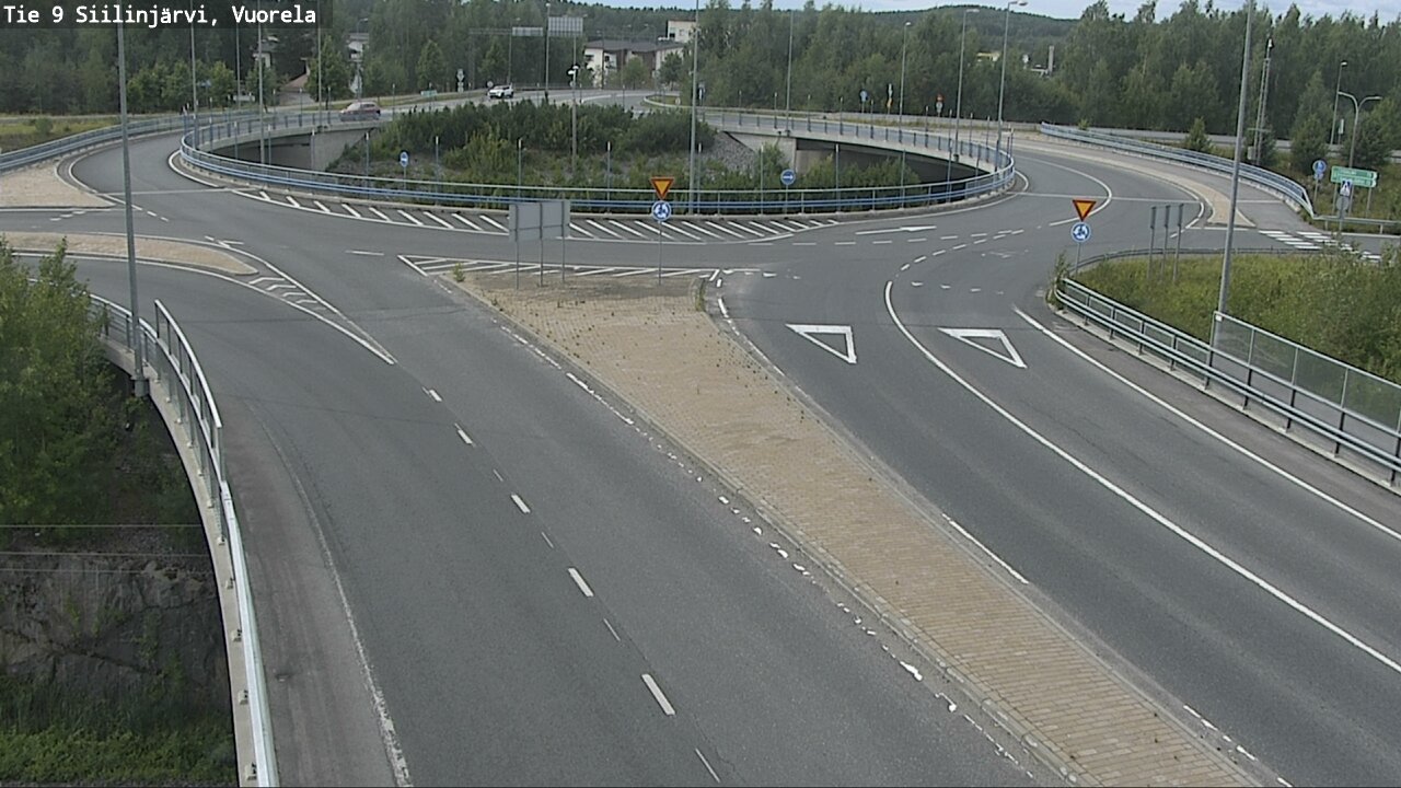 Weather Camera Image Road 9 Siilinjärvi, Vuorela, Siilinjärvi, Pohjois-Savo