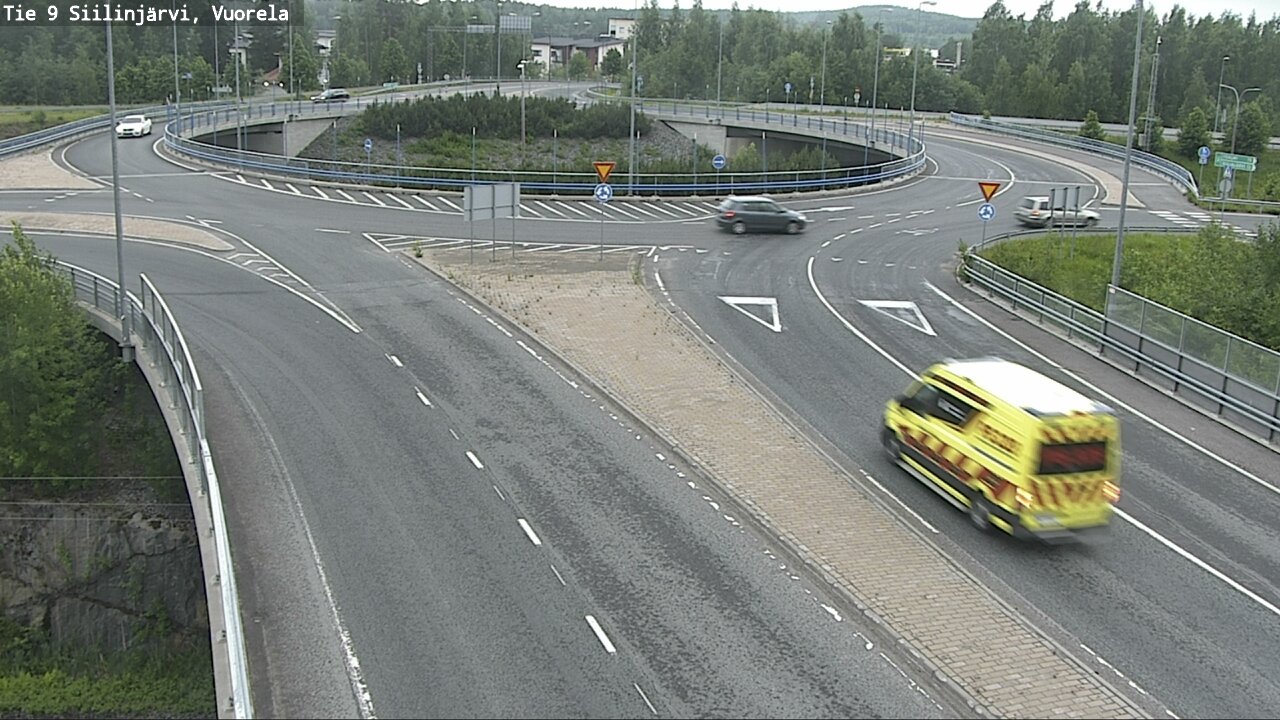 Weather Camera Image Road 9 Siilinjärvi, Vuorela, Siilinjärvi, Pohjois-Savo