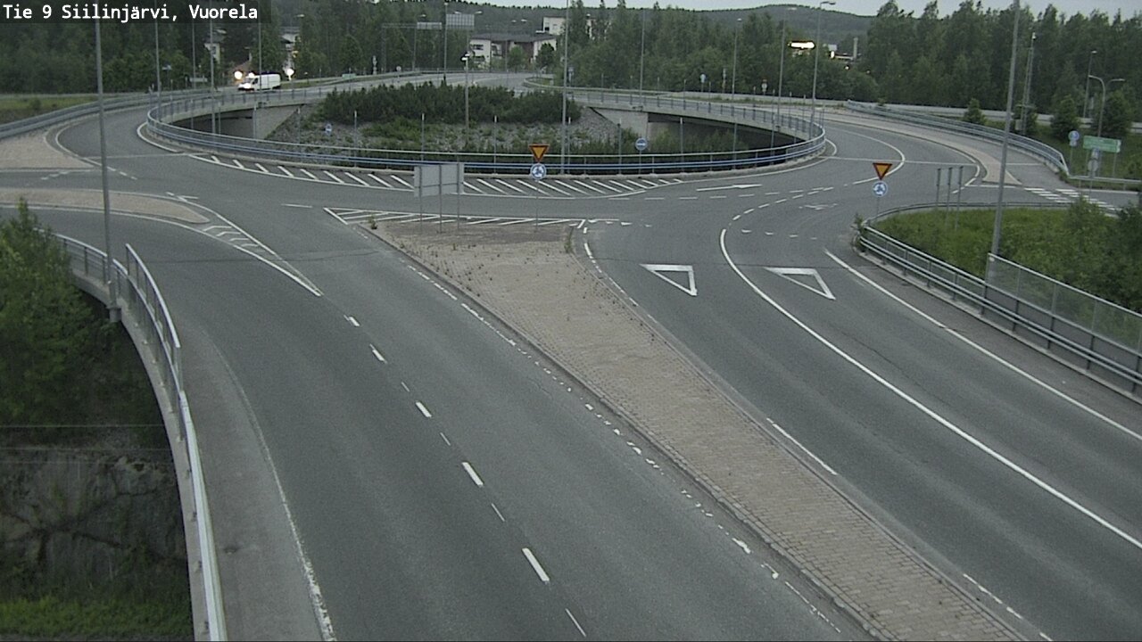 Weather Camera Image Road 9 Siilinjärvi, Vuorela, Siilinjärvi, Pohjois-Savo