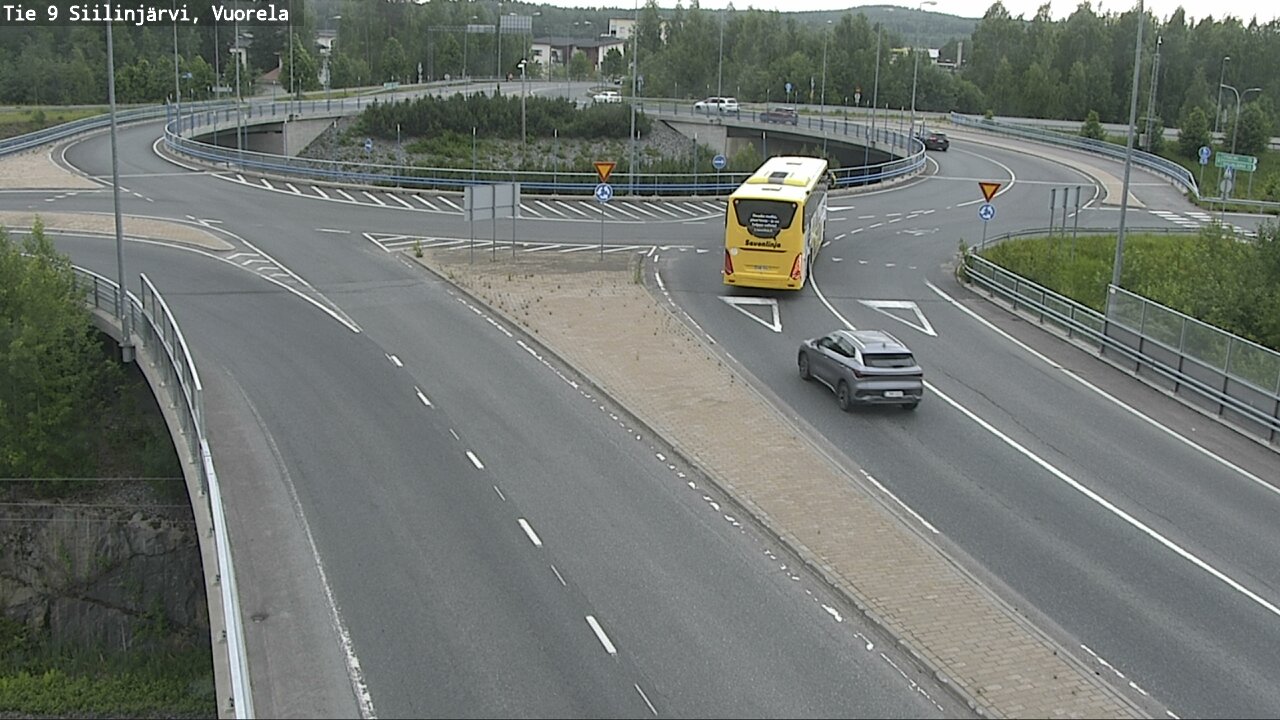 Weather Camera Image Road 9 Siilinjärvi, Vuorela, Siilinjärvi, Pohjois-Savo