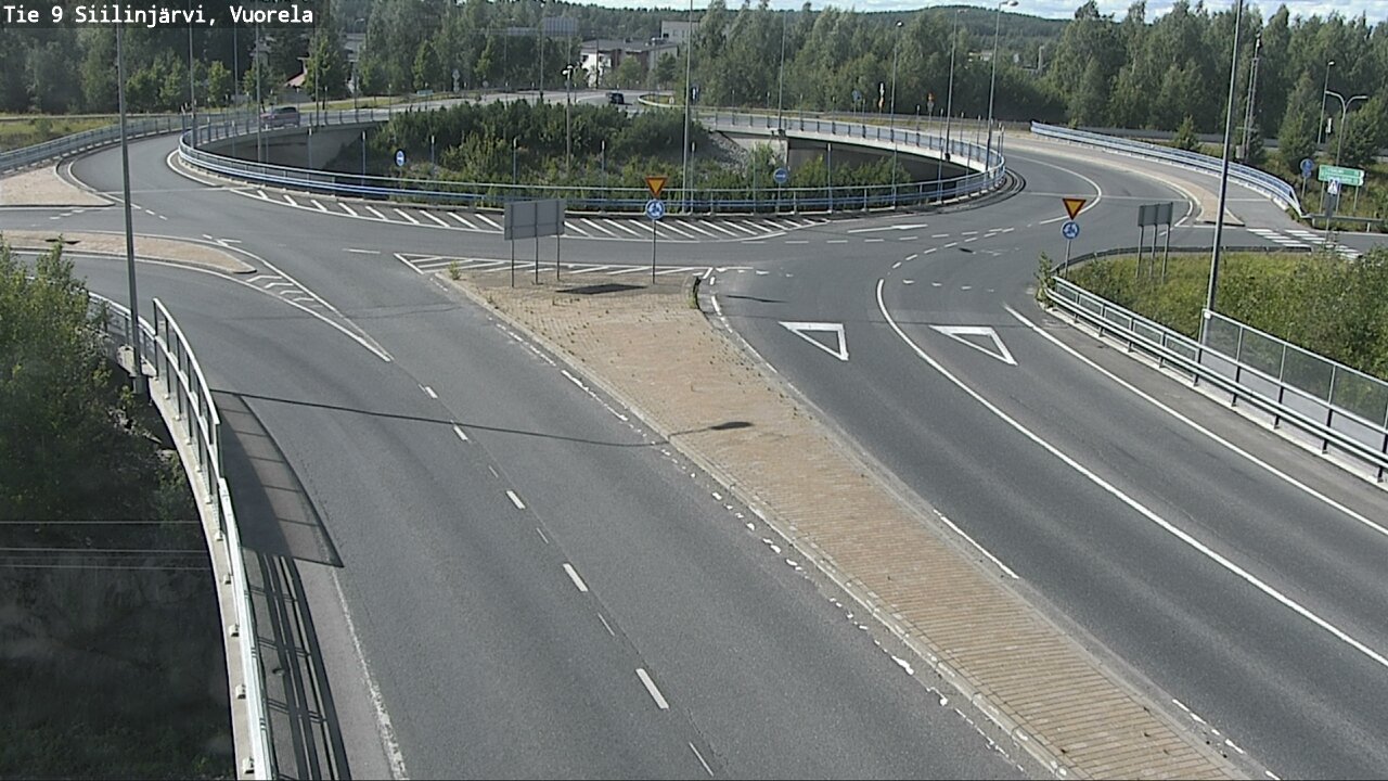 Weather Camera Image Väg 9 Siilinjärvi, Vuorela, Siilinjärvi, Pohjois-Savo