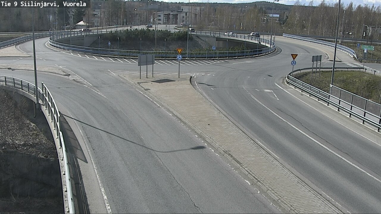 Weather Camera Image Road 9 Siilinjärvi, Vuorela, Siilinjärvi, Pohjois-Savo