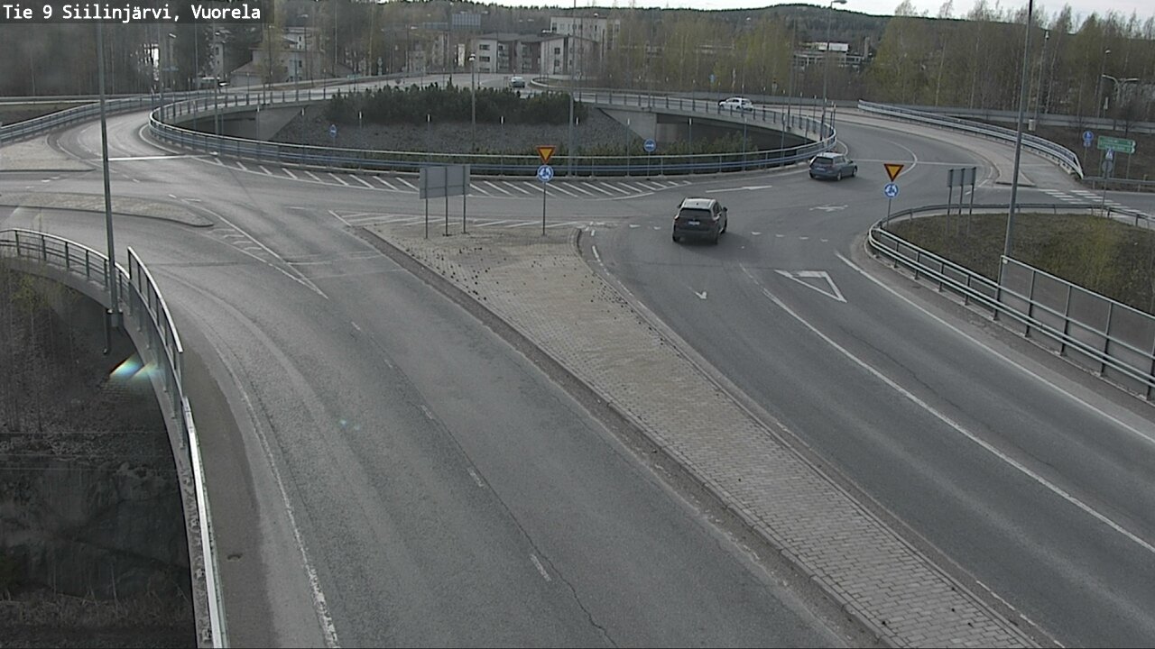 Weather Camera Image Väg 9 Siilinjärvi, Vuorela, Siilinjärvi, Pohjois-Savo