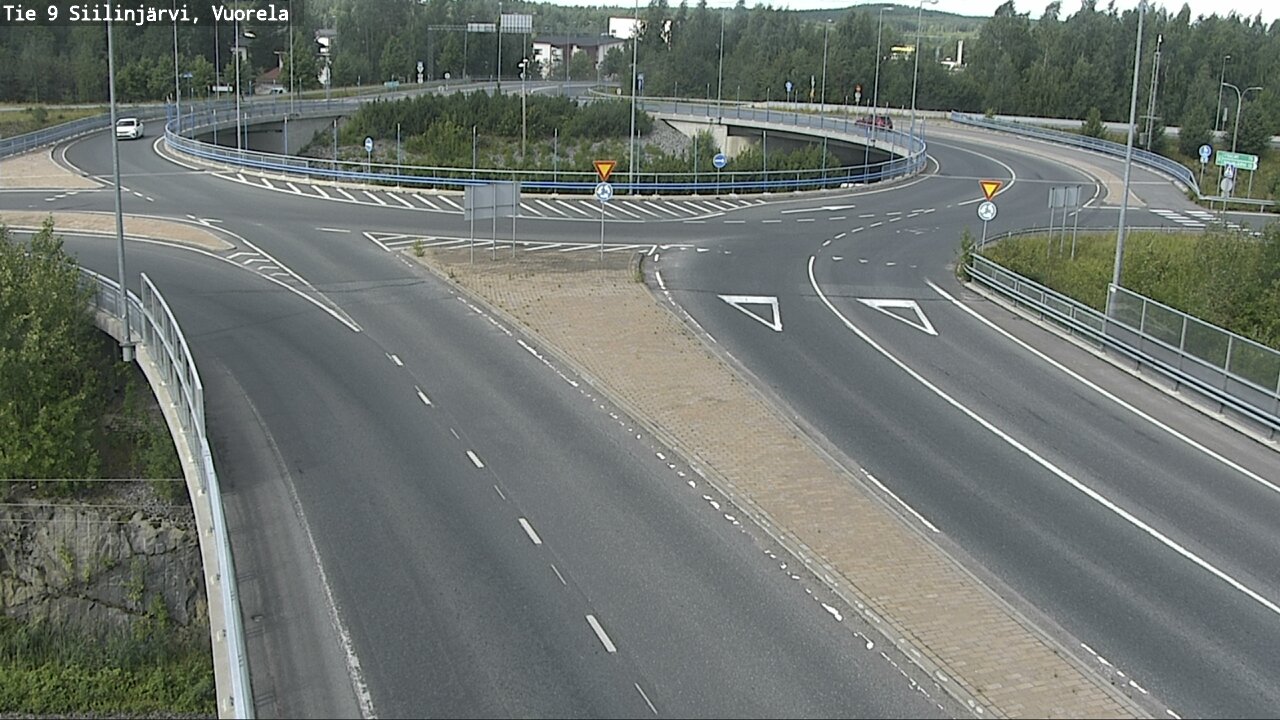 Weather Camera Image Väg 9 Siilinjärvi, Vuorela, Siilinjärvi, Pohjois-Savo