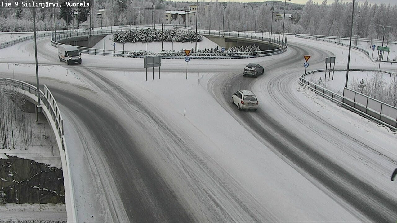 Weather Camera Image Road 9 Siilinjärvi, Vuorela, Siilinjärvi, Pohjois-Savo