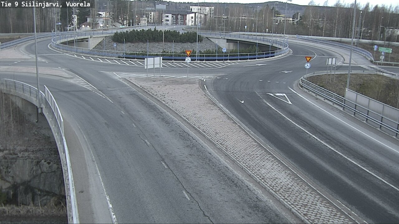 Weather Camera Image Väg 9 Siilinjärvi, Vuorela, Siilinjärvi, Pohjois-Savo