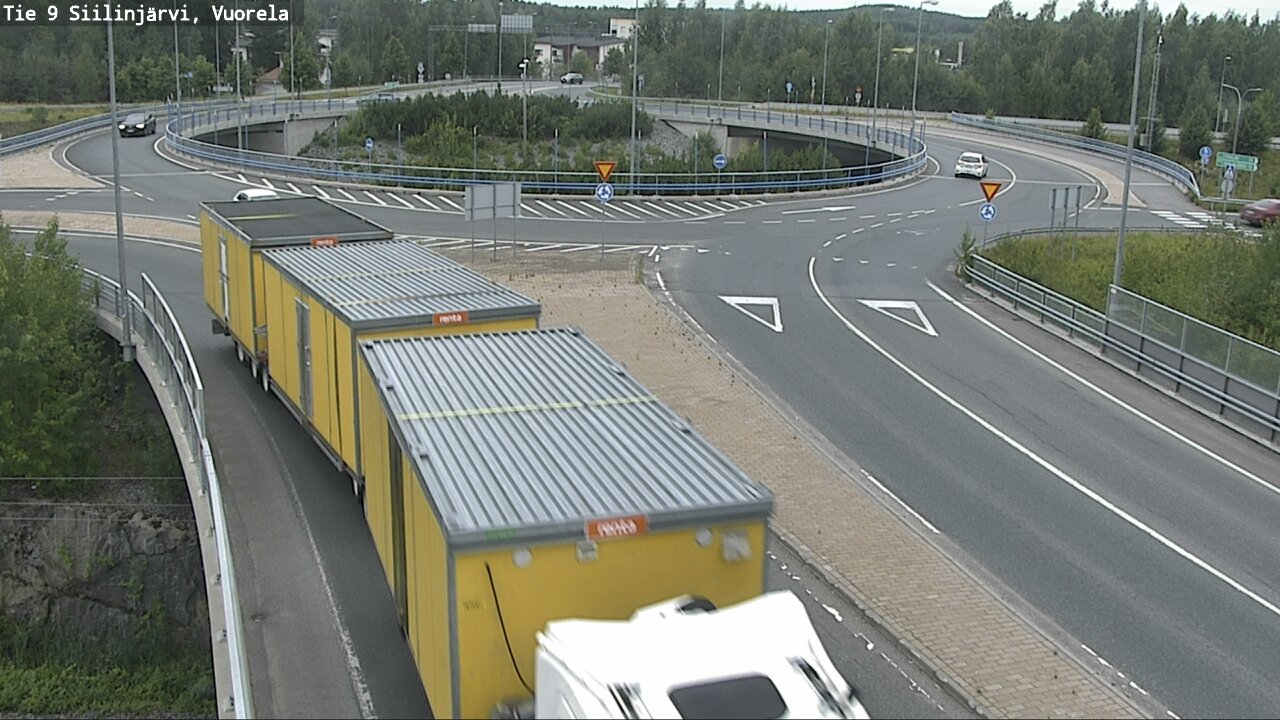 Weather Camera Image Road 9 Siilinjärvi, Vuorela, Siilinjärvi, Pohjois-Savo