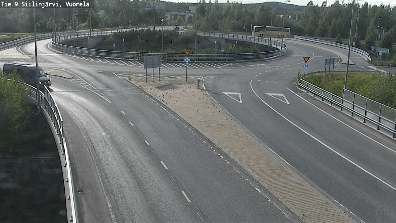 Weather Camera Image Väg 9 Siilinjärvi, Vuorela, Siilinjärvi, Pohjois-Savo