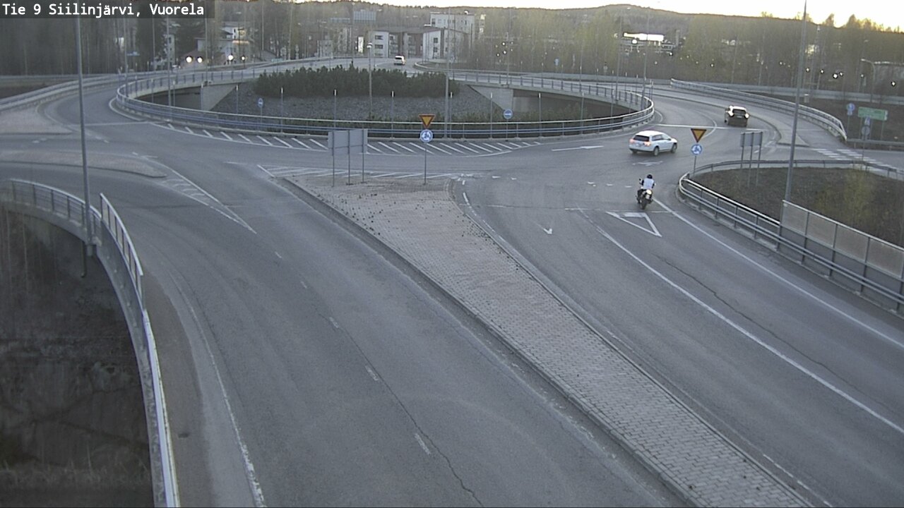 Weather Camera Image Väg 9 Siilinjärvi, Vuorela, Siilinjärvi, Pohjois-Savo