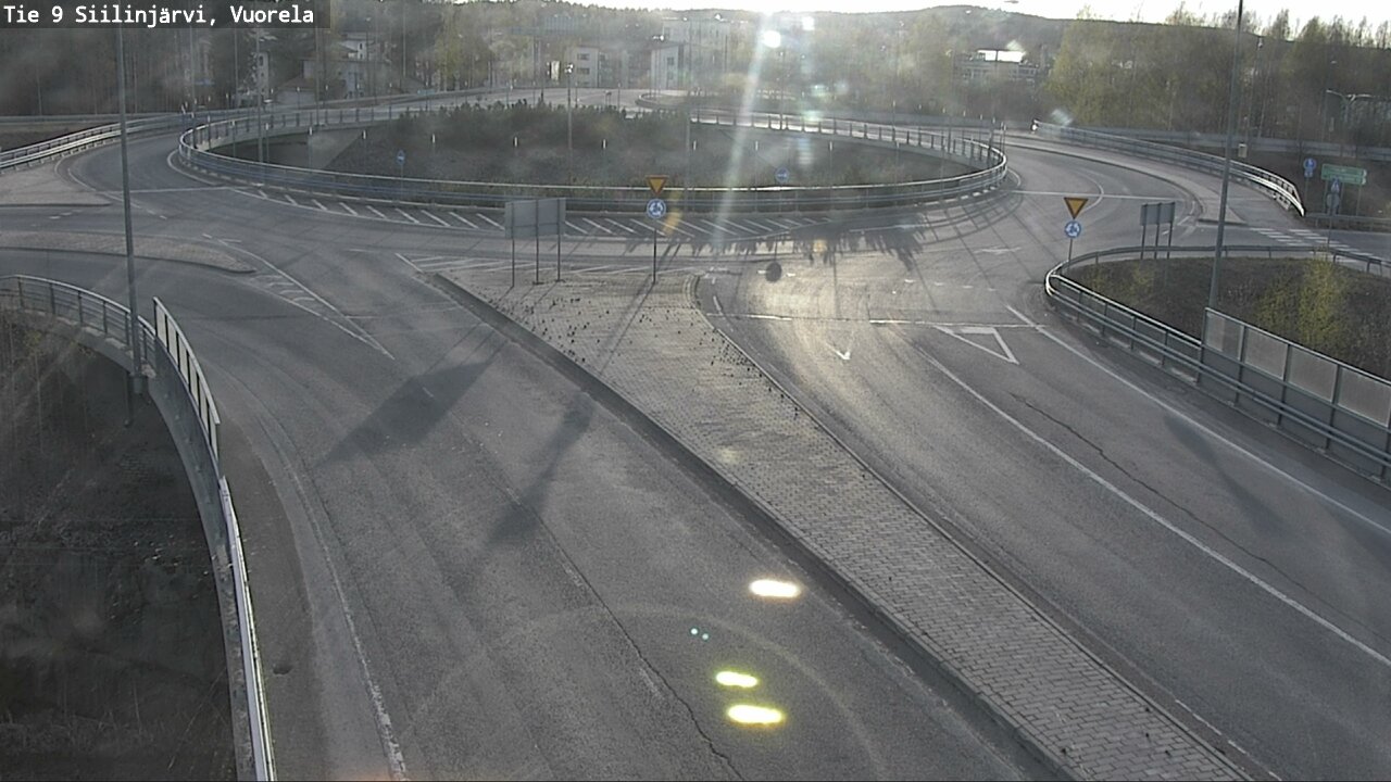 Weather Camera Image Väg 9 Siilinjärvi, Vuorela, Siilinjärvi, Pohjois-Savo